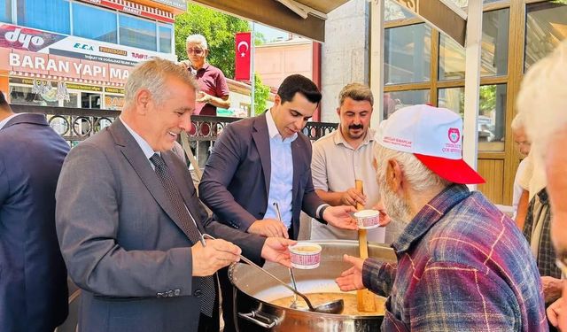 Kemah İlçesinde Aşure Günü Düzenlendi