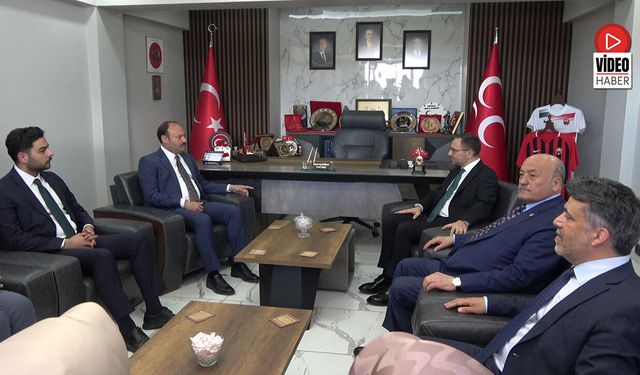 Bakan Yardımcısı Ayyıldız AK Parti ve MHP Teşkilatlarını Ziyaret Etti