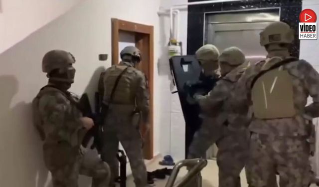 69 İlde Eş Zamanlı Dev Uyuşturucu Operasyonu