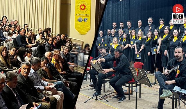 Eğitim Sen Erzincan Şubesi’nden Türkü Dolu Gece