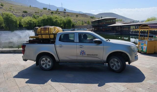 Erzincan Belediyesi Karasinek ve Sivrisineğe Karşı Sahada
