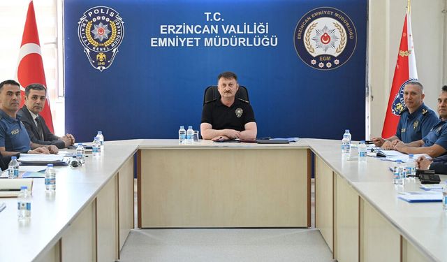 Erzincan'da NATO Zirvesi Öncesi Güvenlik Toplantısı