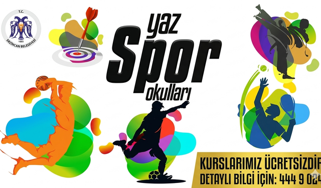 Yaz Spor Okullarında Ücretsiz Eğitim Fırsatı