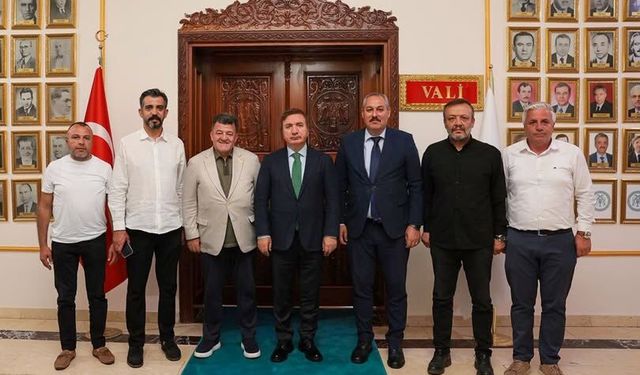 Erzincanspor Yönetiminden Vali Aydoğdu’ya Ziyaret
