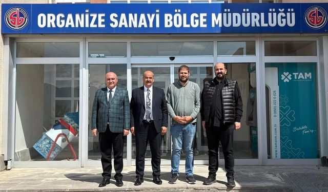 Süleyman Tan’dan Organize Sanayi Bölgesi’ne Ziyaret