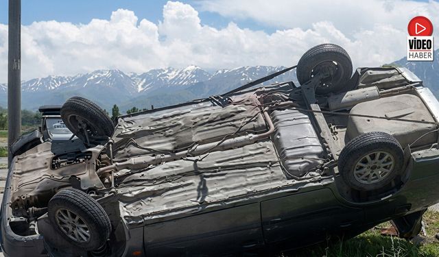 Erzincan Şehir Çıkışında Feci Kaza