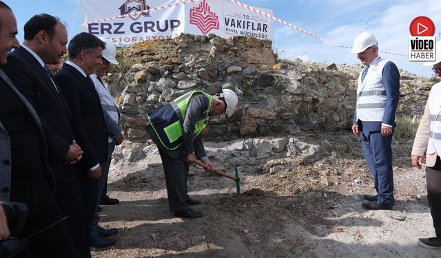 Tarihi “Erzincan Arkeopark” Projesi’nde İlk Kazma Vuruldu