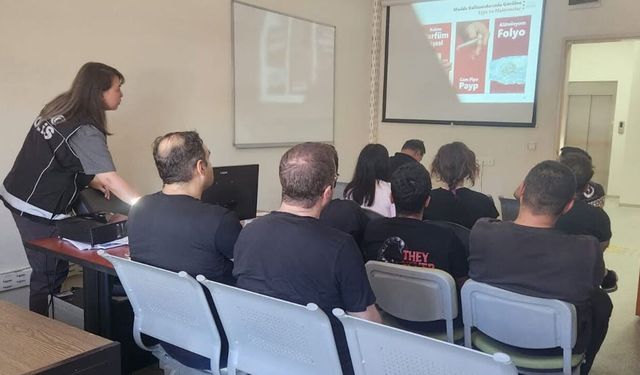 Kemaliye'de Uyuşturucuyla Mücadele Kapsamında Bilgilendirme Çalışması Yapıldı