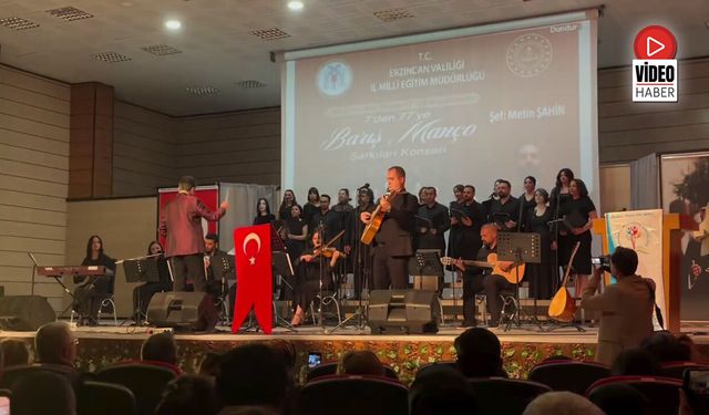 Erzincan Maarif Orkestrasından "7'den 77'ye Barış Manço Şarkıları"
