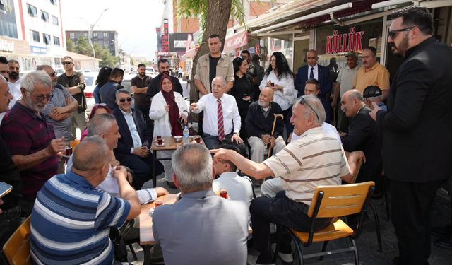 Ümit Özdağ’dan Yoğun Erzincan Mesaisi
