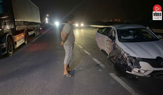 Erzincan'daki Kaza Kameraya Yansıdı