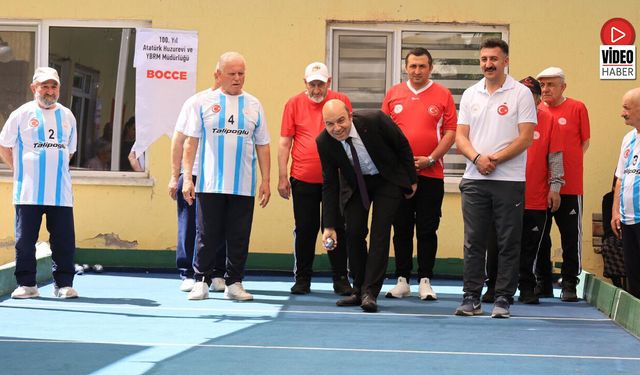 Erzincan ve Sivas Huzurevi Takımları Boccede Mücadele Etti