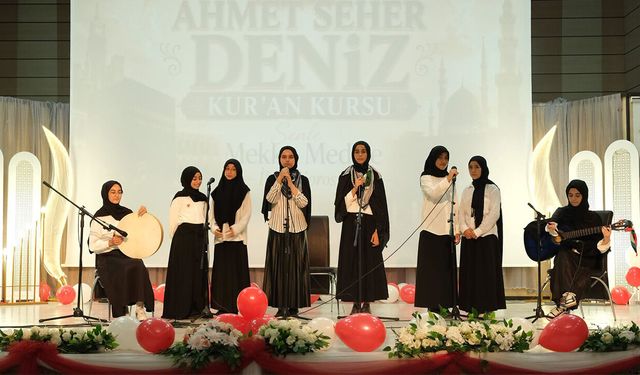Kur’an Kursu Öğrencileri İlâhî Yarışmasında Buluştu