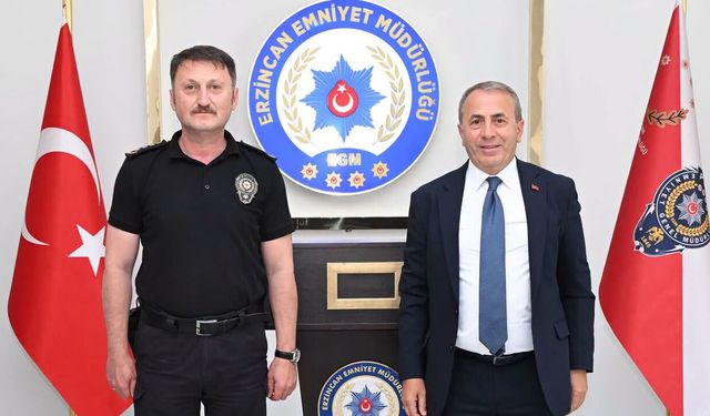 Kenan Kurt'tan Emniyet Müdürü Baybaba'ya Ziyaret