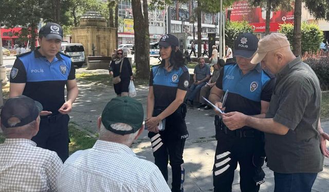 Dolandırıcılığa Karşı 120 Vatandaşa Bilgilendirme