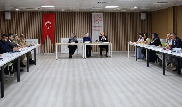 Erzincan'da Kadına Yönelik Şiddet Toplantısı