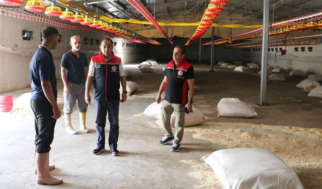TKDK Hibesiyle Kurulan Broiler İşletmesi İncelendi