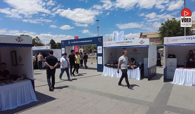 Erzincan'da 'Yaşayan Miras Şöleni' Kapılarını Açtı