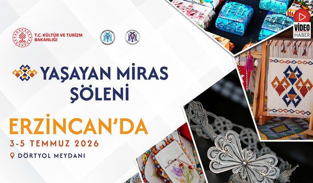 Erzincan Yaşayan Miras Şöleni Başlıyor