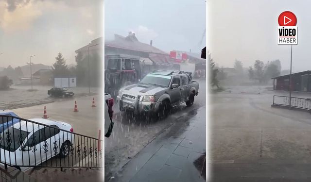Çayırlı’da Şiddetli Yağış Tarım Alanlarını Vurdu!