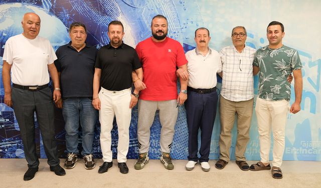 Nihat ve Kaan Alptekin'den Ajans Erzincan'a Ziyaret