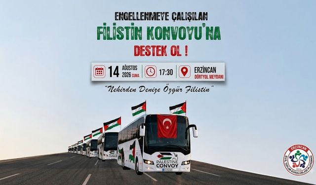 Filistin Konvoyu İçin Destek Çağrısı