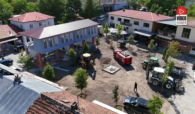Meydan Projesi Kemah’ın Çehresini Değiştiriyor
