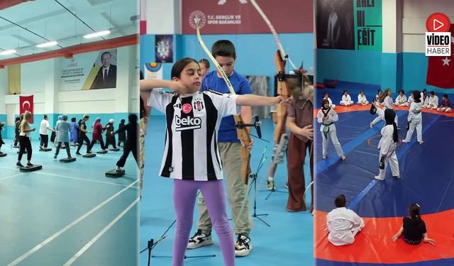 Erzincan'da Yaz Spor Okullarına Yoğun İlgi