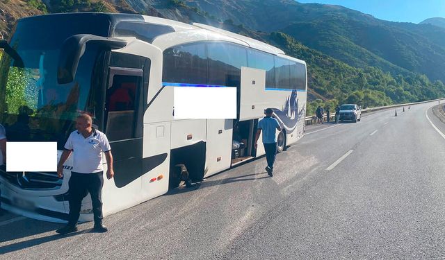 Erzincan-Sivas Karayolunda Korkutan Anlar