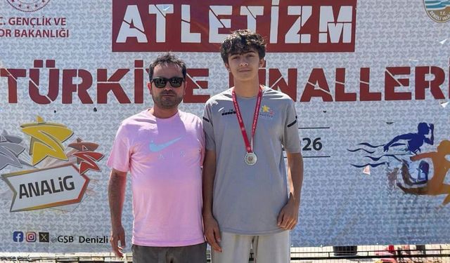 Erzincanlı Atlet Yüksel, Türkiye İkincisi Oldu