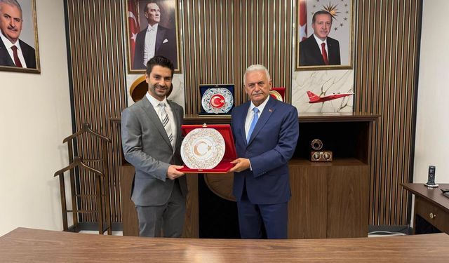 Yıldırım’dan Başhekim Taş’a Ziyaret