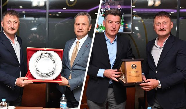 Zafer Baybaba İçin Erzincan’da Veda Yemeği