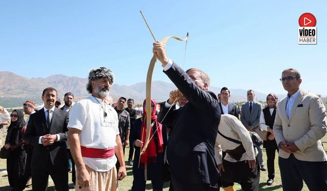 Erzincan'da Geleneksel Okçuluk Heyecanı