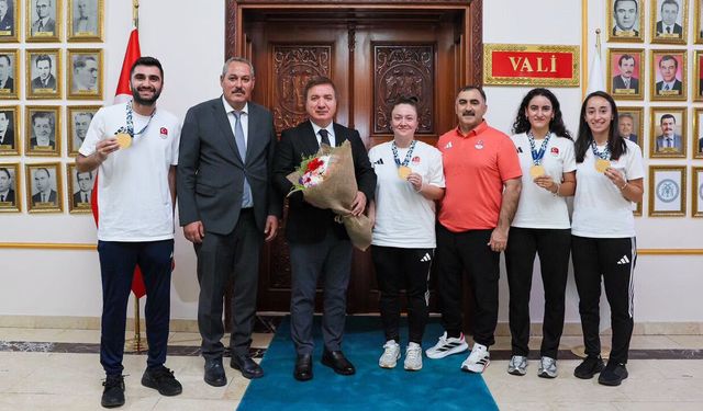 Erzincan'ın Milli Sporcuları 5 Altın Madalyayla Gururlandırdı