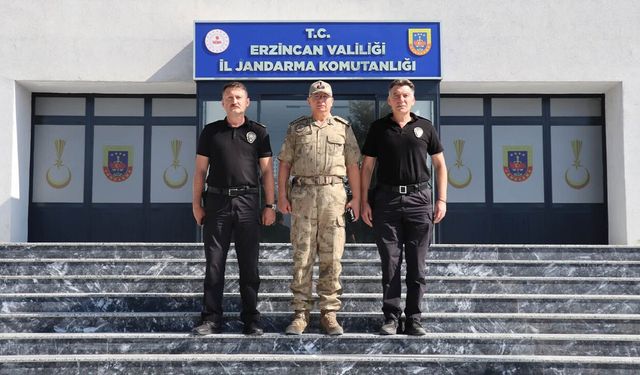 Müdür Baybaba'dan Jandarma Komutanı Altundarak'a Ziyaret