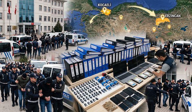 Erzincan Dahil 9 İlde Vergi Kaçakçılığı Operasyonu