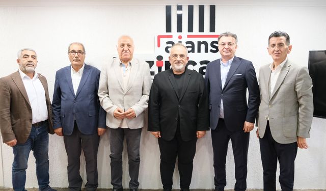 Eski Bakan Kul ve AYADEF Başkanı Sarımaden’den Ajans Erzincan’a Ziyaret