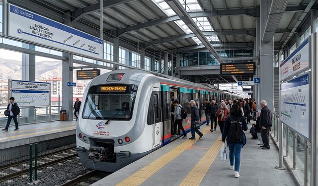 Erzincan’a Raylı Sistem Kapısı Aralanıyor