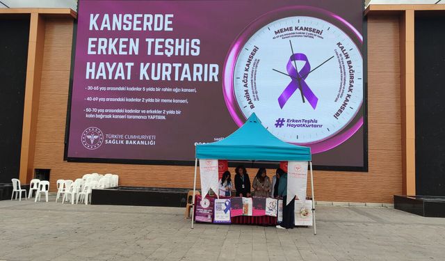 Erzincan’da Kanserle Mücadelede Erken Teşhis Çağrısı