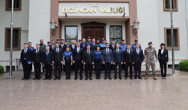 Erzincan’da Güvenlik ve Asayiş Toplantısı Gerçekleştirildi