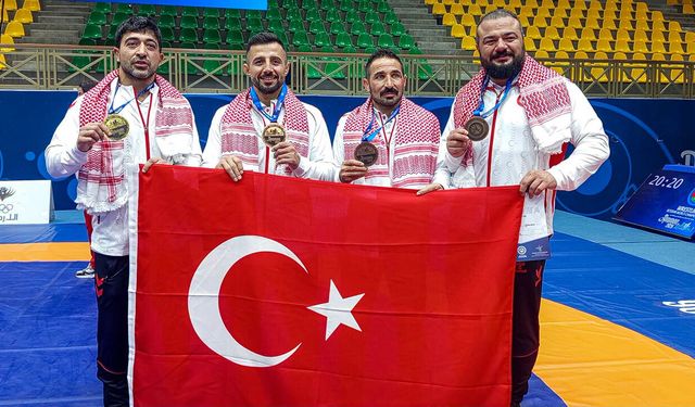 Veteran Güreşçilerden Dünya Şampiyonasında 4 Madalya