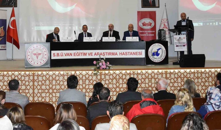 Van’da “Hasta ve Hekim İçin Güvenli Kan Transfüzyonu” eğitim semineri