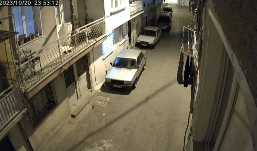 İzmir'de depremin ürkütücü sesi kaydedildi