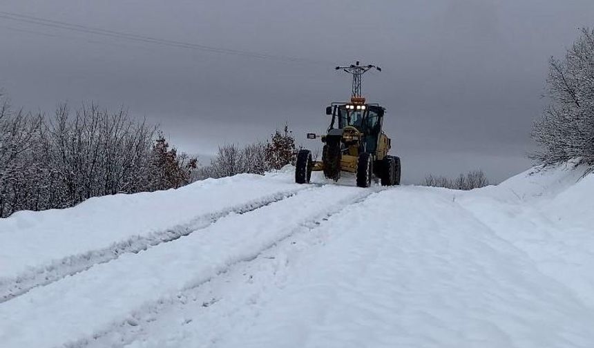 Tunceli’de 96 köy yolu ulaşıma açıldı