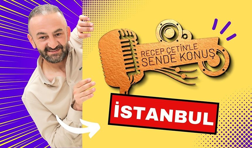 “Recep Çetin’le Sen de Konuş”  İstanbul İstiklal Caddesinde Çekildi