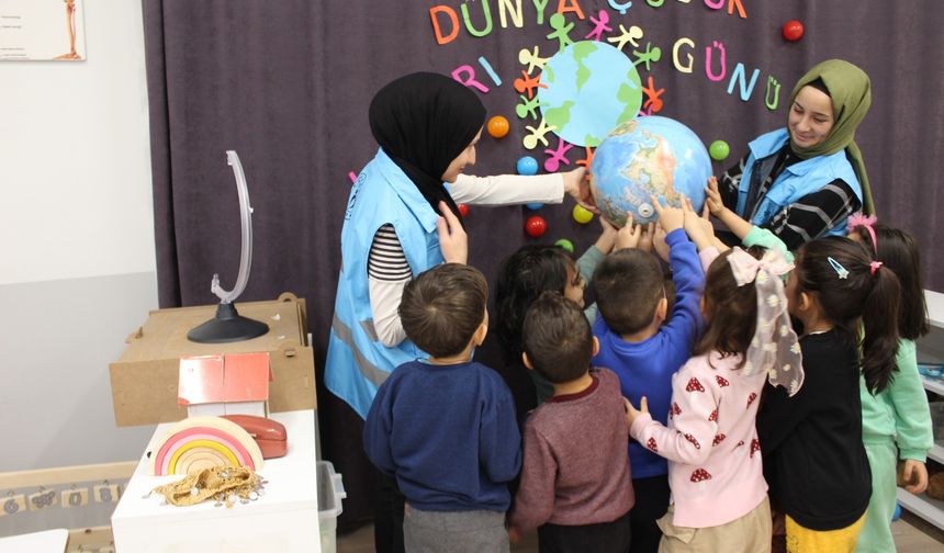 Erzincan Öğrenci Yurdundan Dünya Çocuk Hakları Günü Etkinliği