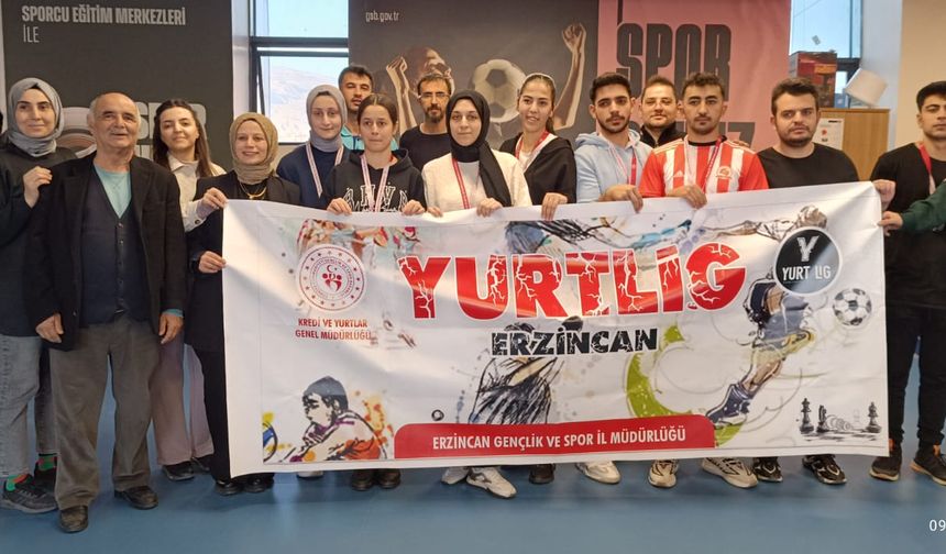 Şampiyonlar YURTLİG'de Erzincan'ı Temsil Edecek