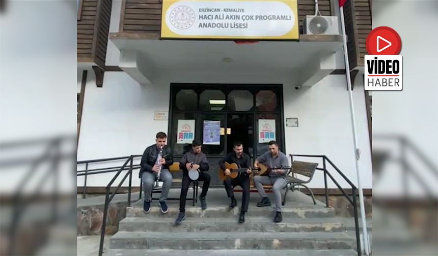 Kemaliye’de Müzik Rüzgârı: Hacı Ali Akın Lisesi’nden Örnek Girişim