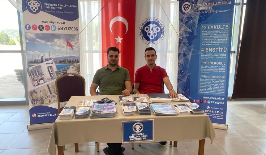 EBYÜ, Tunceli Munzur Üniversitesi Üniversite Tanıtım Fuarı’na Katıldı