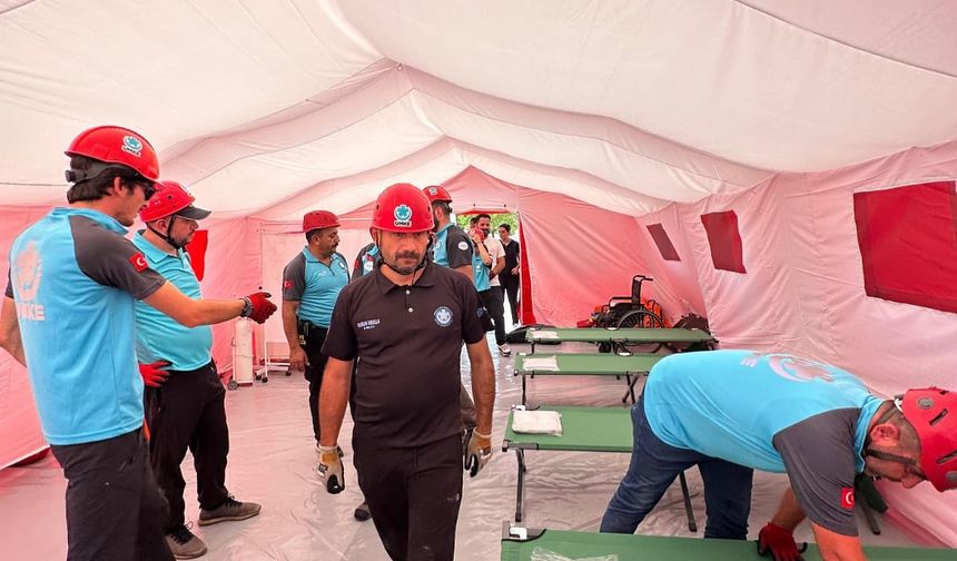 Acil Müdahale Ünitesi Kurulumu ve İşletilmesi Eğitimi Verildi